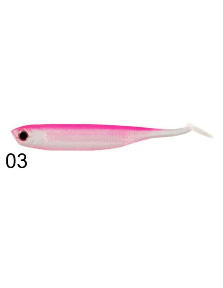 Shad Gommato Kolpo Real Fish 7.5cm 2.2g Soft Bait Spinning Mare Lago Fiume Predatori 3pz Siliconici Kolpo