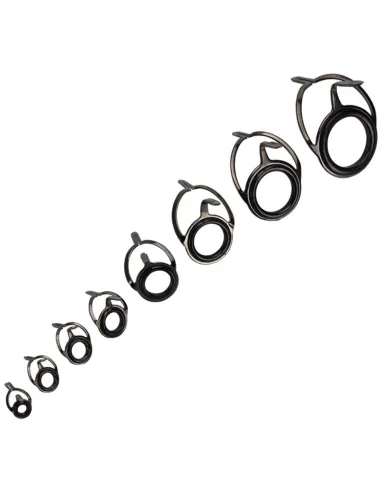 Anelli Canne Pesca Kolpo Doppio Ponte Resistenti Salsedine Ricambio Universale 5pz Riparazione Canne Kolpo