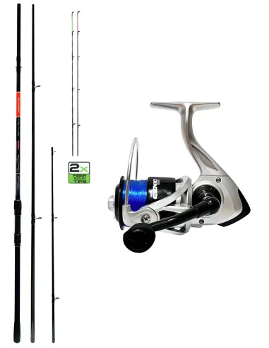 Kolpo Ottimal Feeder 50 g (2 tips) + Genio Reel with Line – Precise and Versatile Feeder Combo