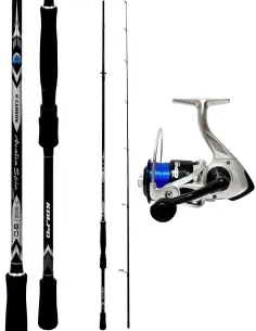 Kit Spinning Kolpo Avalia Spin 2.10 m 10–40 g + Genio Mulinello con Filo – Combo Potente e Bilanciato Kit Spinning Kolpo