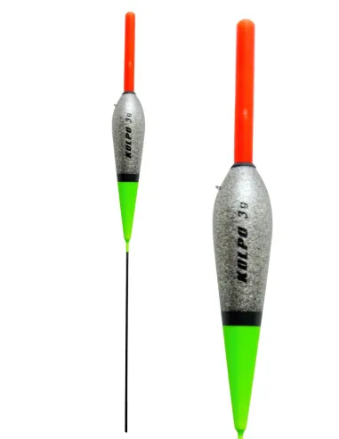 Galleggiante Pesca Kolpo Zira con Antenna 4.5 cm – Compatibile Starlight Mare Lago Fiume Antenna intercambiabile Kolpo