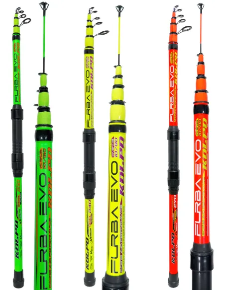 Kolpo Canna Furba Evo 2.10 / 2.40 / 2.70 m 10–80 g – Compatta, Versatile e Allround Canne bolognesi/fisse Kolpo