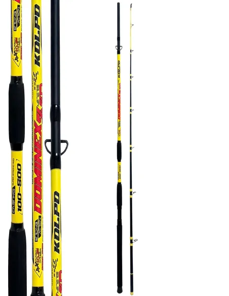 Kolpo Dominex 3.30 m 100–500 g – Canna Estrema per Storioni e Siluri Canne da Cat-fishing Kolpo