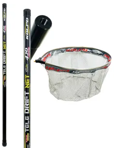 Kolpo 4.20m Telescopic Landing Net – Robust, Rigid, and Ready to Use