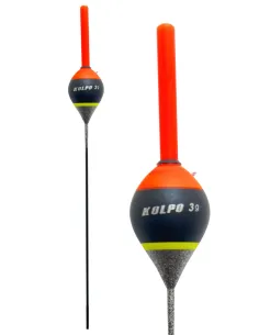 Kolpo Varoa Galleggiante Sfera con Porta Starlight e Antennina Rossa Alta Visibilità Mare Fiume Lago Antenna intercambiabile ...