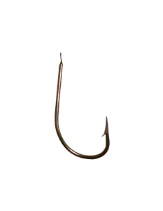 Mustad Serie 505 – Amo Bronzato Storto a Gambo Lungo | Confezione 25 Pezzi Ami Paletta da Pesca Mustad