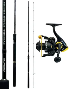 Combo Spinning Kolpo Overkill 2.10 / 2.40 m 5–30 g + Most – Sensibilità e Controllo Totale Kit Spinning Kolpo