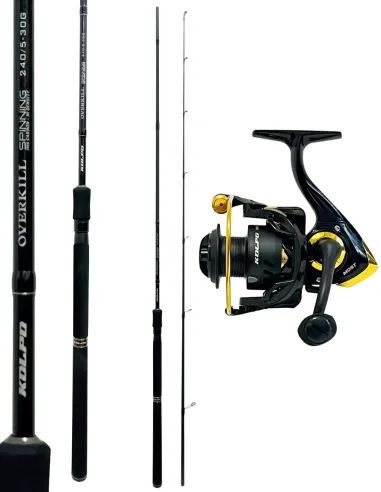 Combo Spinning Kolpo Overkill 2.10 / 2.40 m 5–30 g + Most – Sensitivity and Total Control