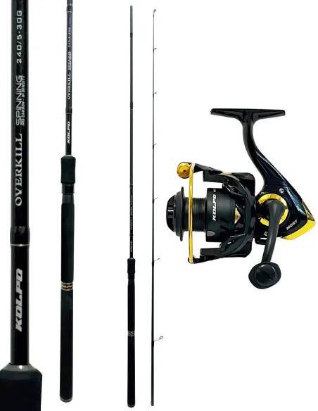 Combo Spinning Kolpo Overkill 2.10 / 2.40 m 5–30 g + Most – Sensitivity and Total Control