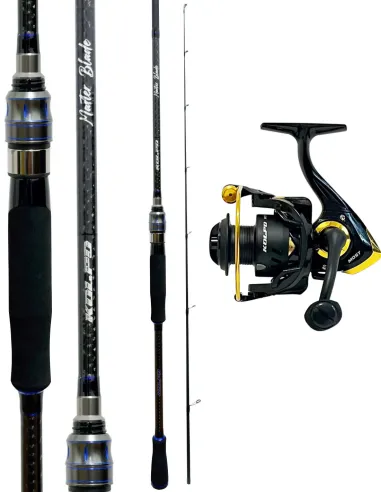 Combo Spinning Kolpo Master Blade 2.10 / 2.40 m 8–50 g + Most – Potenza e Versatilità Totale Kit Spinning Kolpo