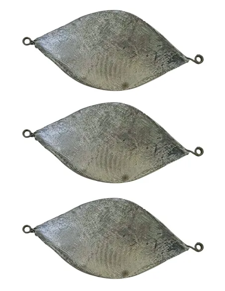 VORTIX – Piombo Rotante per Pesca ai Predatori in Lago 3 pz Piombi Fonderia roma