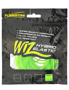 Tubertini Hybrid Elastic 3.2 mm Fluo Green – Elastico da Roubaisienne ad Alta Performance Elastici Roubaisienne Tubertini