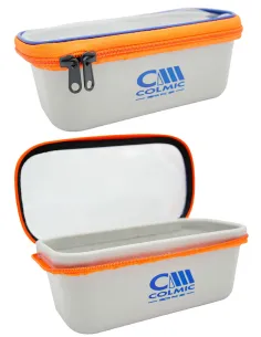 olmic RECTA PVC 260 – Contenitore Rettangolare per Esche con Coperchio Trasparente Box porta accessori Colmic