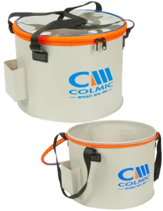 Colmic Spider Bag 350 – Contenitore Circolare per Esche Vive con Alloggio Ossigenatore Home Colmic