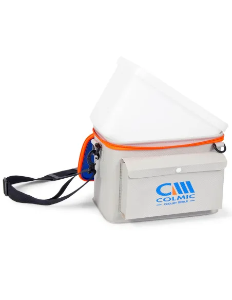 Colmic Cooler Eagle – Borsa Termica da Pesca in PVC con Vaschetta Rigida Estraibil Termiche Colmic