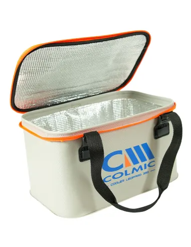 Colmic Cooler Leopard 400 – PVC Fishing Cooler for Bait, Fish, and Drinks
