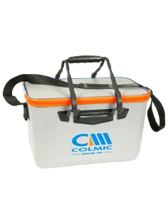Colmic Hard Case PVC 4030 – Borsa Rigida da Pesca in PVC ad Alta Resistenza Grande Capacità Borse porta attrezzatura Kolpo