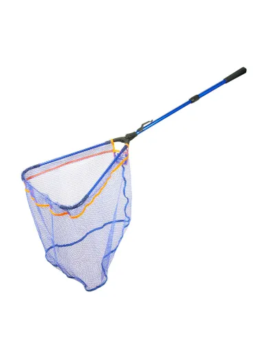 Colmic Triangle 450 – Guadino Pieghevole con Testa Triangolare in Rete Gommata per Pesca in Movimento Guadini Colmic