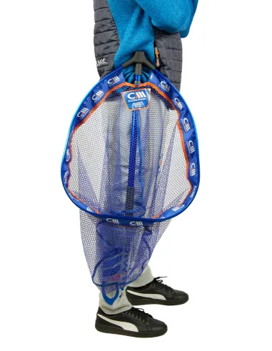 Colmic Dorado 5045 – Guadino da Pesca con Testa Ovale Fissa e Rete Gommata per Spinning e Pesca in Movimento Guadini Colmic