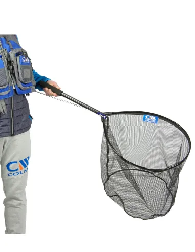 Colmic Cancun 5040 – Guadino da Pesca con Manico Lungo, Rete Gommata e Sgancio Magnetico Guadini Colmic