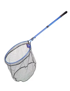 Colmic Press & Go Gumma Net – Guadino Pieghevole con Testa Ovale in Rete Gommata e Manico Estensibile Guadini Colmic 2