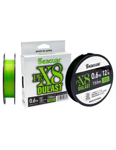 Seaguar PE X8 Dulast – IZANAS High Visibility 8-Strand Japanese Braid for Spinning and Light Game