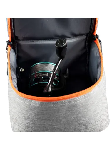 Colmic REEL 150 and REEL 200 – Padded Reel Case GREY ESSENCE