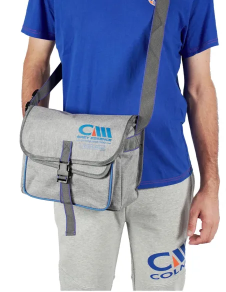 Colmic SHOULDER 300 GREY ESSENCE – Borsa a Tracolla da Pesca e Tempo Libero Borse porta attrezzatura Colmic