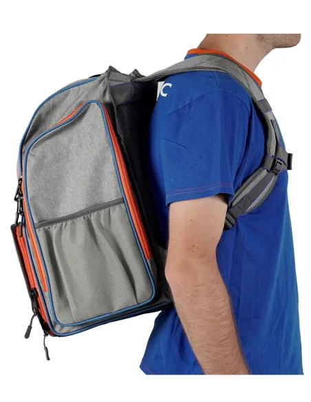 Colmic COLORADO 3700 GREY ESSENCE – Zaino da Pesca Extra Large Accesso Frontale e 4 Scatole Zaini Colmic