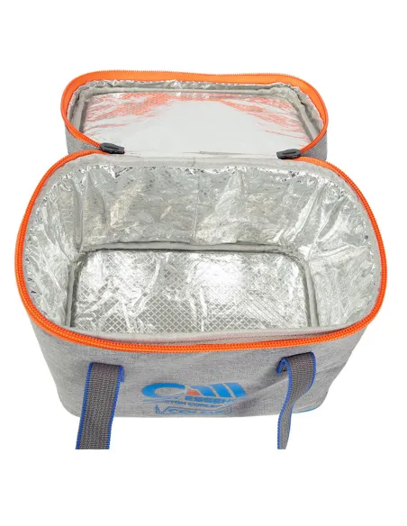 Colmic BOSTON 100 GREY ESSENCE – Compact Cooler Bag for Fishing and Outdoors