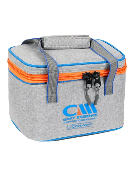 Colmic BOSTON 100 GREY ESSENCE – Compact Cooler Bag for Fishing and Outdoors