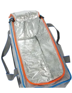 Colmic BOSTON 200 GREY ESSENCE – Horizontal Fishing Cooler Bag for Bait, Boxes and Bottles 2