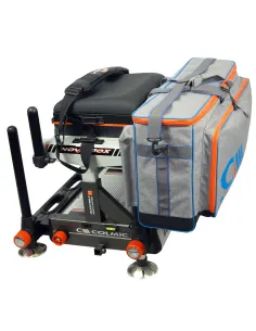 Colmic OREGON 700 GREY ESSENCE – Competition Bag for Seatbox, Reels and Fishing Equipment 2