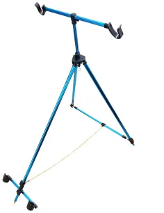 Kolpo Tripode Telescopico Surfcasting in Alluminio per 2 Canne Tripode Pesca Kolpo