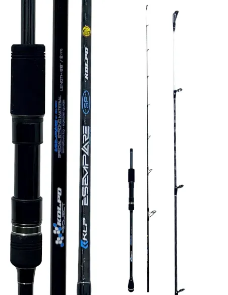 Kolpo Specimen Vertical Slow Pitch Spinning 2.00 m 30-280 g High Modulus Carbon Rod Jigging Sea