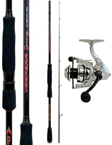 Combo Spinning Kolpo Vespera 2.10 / 2.40 m 5–40 g + mulinello – Precisione, Fluidità e Versatilità Kit Spinning Kolpo