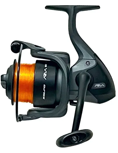 Kolpo Aria 6000 Fishing Reel with Nylon Included 3+1 Bearings Ready-to-Use Spool 0.35/350m Retrieve 4.1:1