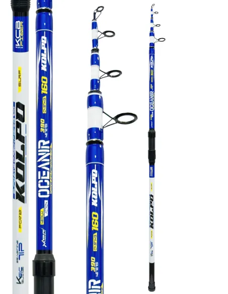 Kolpo Oceanir Telescopic Surfcasting Rod 3.90-4.20 m 160 g Sea Fishing Beach Piers Cliffs