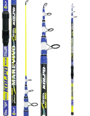 Kolpo Marevivo Canna Surfcasting Telescopica 3,90-4,20 m Azione 100-180g Pesca Mare Canne Surf Casting Kolpo