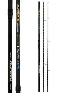 Kolpo Starsurf Surfcasting Fishing Rod 4.20 m 90-160 g in 3 Sections with Reinforced Spiral