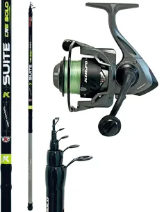 Kolpo Suite Bolo 5 m + Nanga – Bolognese Rod and Reel Combo