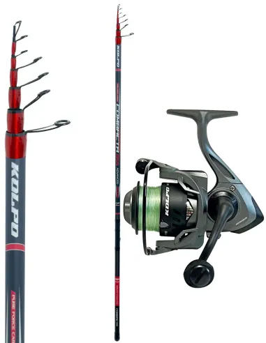 Kolpo Combacta BSS 5 m + Nanga – Bolognese Rod and Reel Combo