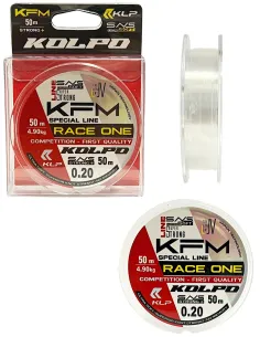 Kolpo KFM Race One 50m – High Strength Fishing Line for Terminals and Direct Line