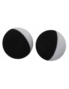 Starbaits boilies 14 mm two-color black white 2
