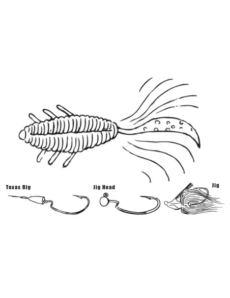 Herakles Lefttail R Soft baits 3.5" 8 Pezzi Esche Artificiali Herakles