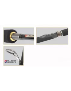 Herakles Canna da Spinning Calida Rave 2 Sections Canne da pesca Herakles 2
