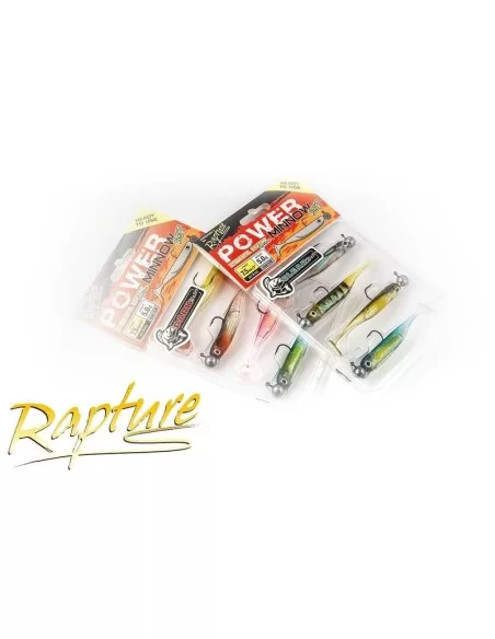 Rapture Power Minnow Set Clear Water Esche Artificiali Trabucco