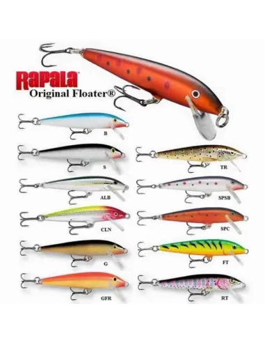 Rapala Original Floating 13 cm Esche Artificiali Rapala