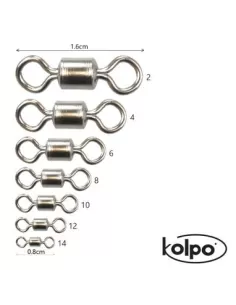 Kolpo Girelle Rolling da Pesca 12pz Minuteria Kolpo 2