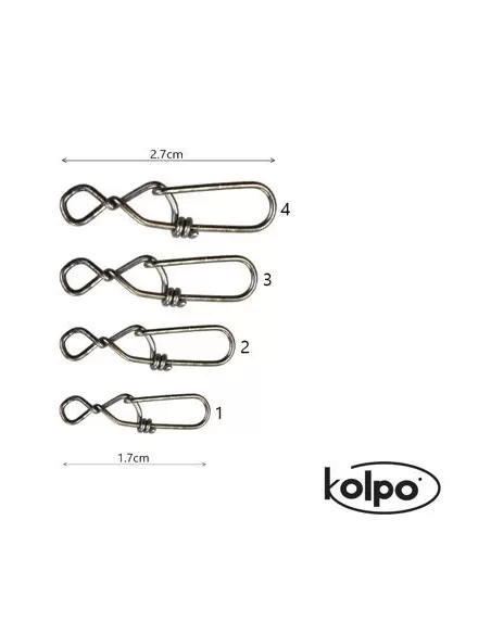 Attacco Round Snap Kolpo 10 pz